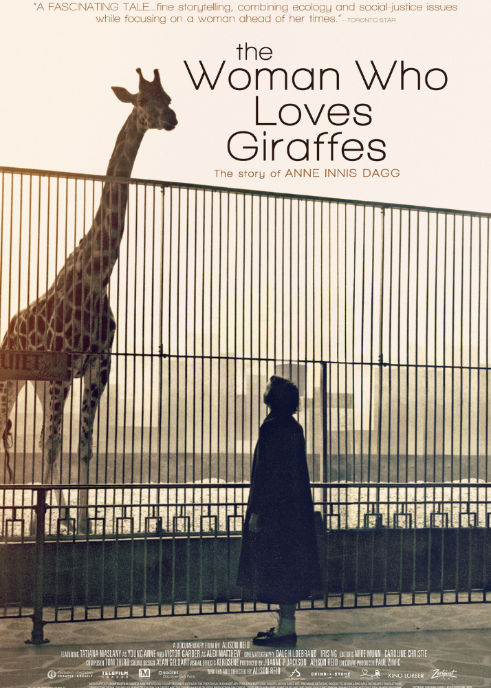 Cover of book by Canadian Giraffologist Anne Innis Dagg