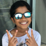 Young CAGIS member Bhavishyaa loves to code and do experiments