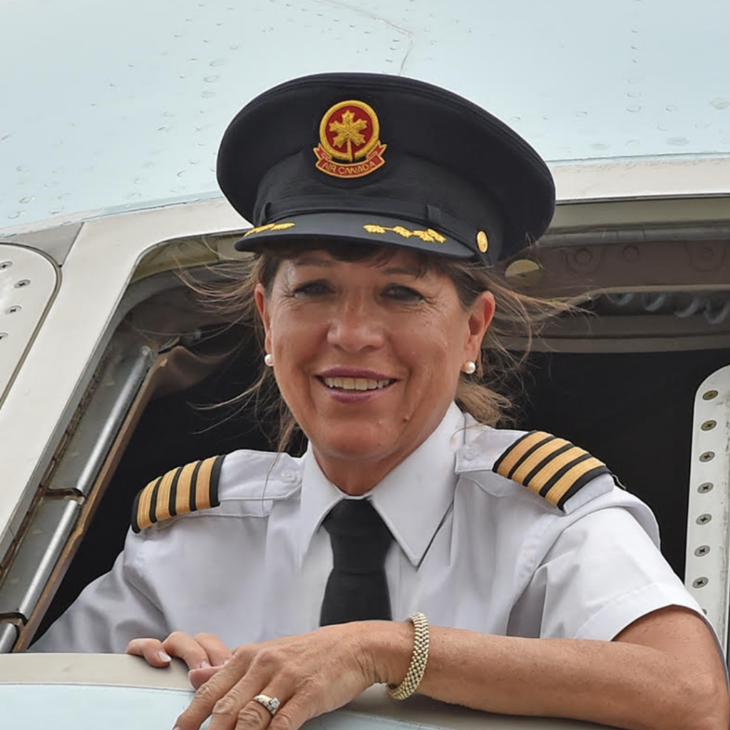 CAGIS panelist Judy Cameron was the first female pilot hired by Air Canada in April 1978