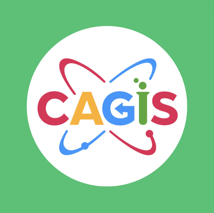 CAGIS Logo on green background